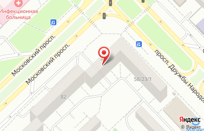 Аптечный склад Апрель на Московском проспекте на карте