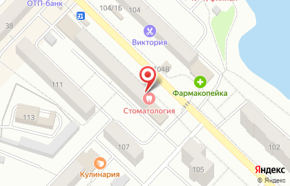 Стоматология 32 в Омске на карте