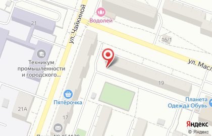 Магазин продуктов Дежурный на улице Масленникова на карте