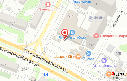 Магазин табачной продукции на Краснококшайской улице на карте