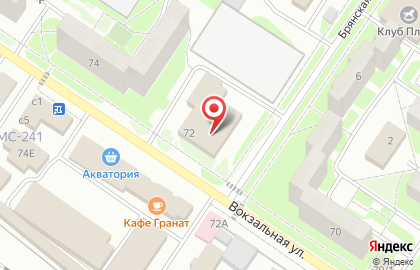 Междуреченская типография на карте