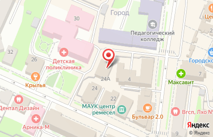 Фон, ЗАО на Благовещенской улице на карте