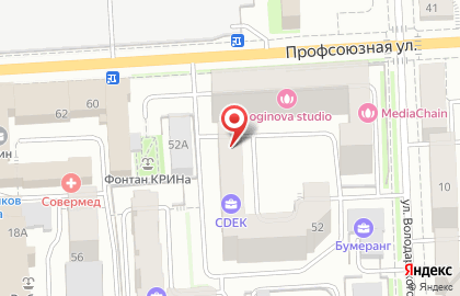 Теремок в Кирове на карте