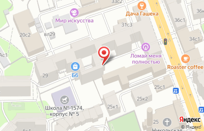 Протея на Долгоруковской улице на карте