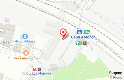 Магазин крафтовых продуктов Зорька и Милка на площади Рогожской Заставы на карте