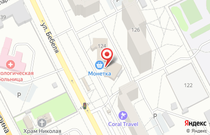Магазин Красное & Белое в Екатеринбурге на карте