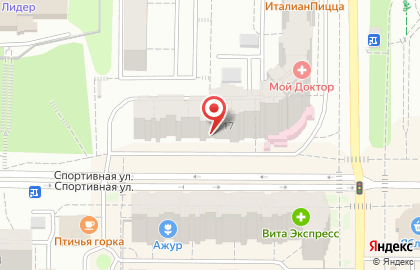 Магазин Красное & Белое на улице Гагарина, 17 в Берёзовском на карте