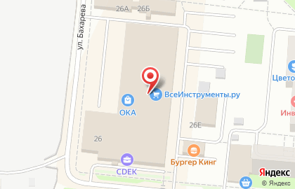 Квик степ на улице Горького на карте