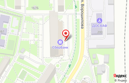 Терминал СберБанк в Москве на карте