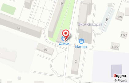 Супермаркет ДИКСИ на улице Щорса на карте