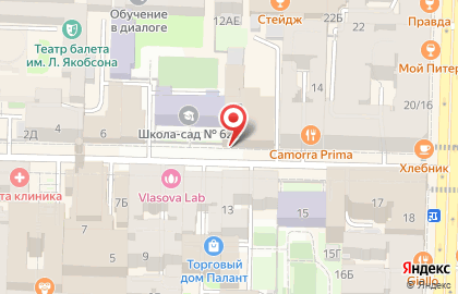 Сшор №1 в Ковенском переулке на карте