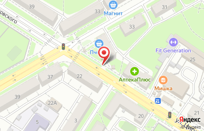 Аптека Городские аптеки на улице Циолковского на карте