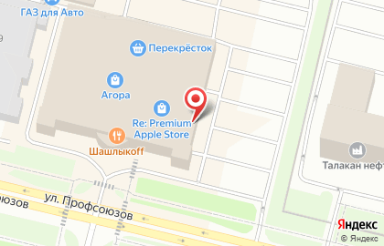 Мастерская по изготовлению ключей и заточке режущих инструментов и заточке режущих инструментов на улице Профсоюзов на карте