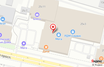 Династия-М на Московском проспекте на карте