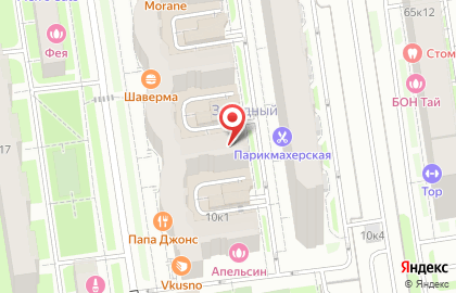 Лаборатория Гемотест в Санкт-Петербурге на карте