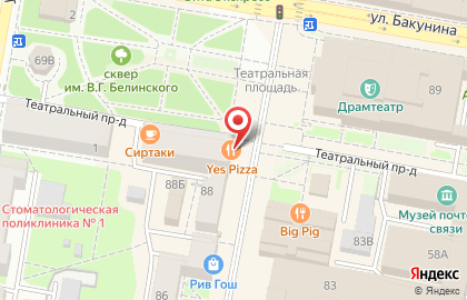 Салон обуви и аксессуаров Chester на Московской улице на карте