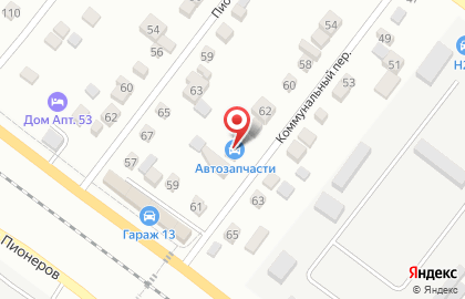Автозапчасти в Ростове-на-Дону на карте