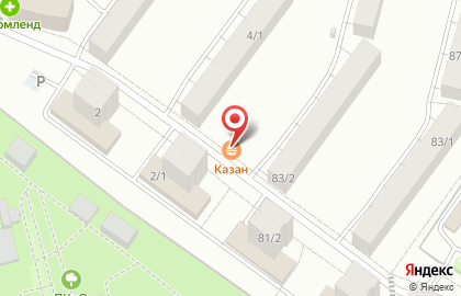 Кафе халяльной кухни Казан на карте