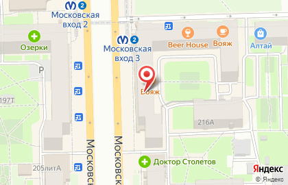 Салон связи МегаФон на Московском проспекте на карте