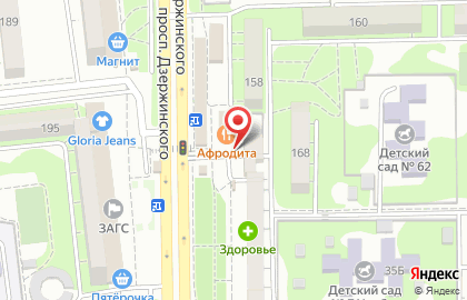 Ювелирный салон Оникс на проспекте Дзержинского на карте