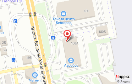 Магазин ART Мебель в Белгороде на карте