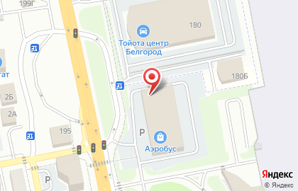 Торговая компания Юнитекс в Белгороде на карте
