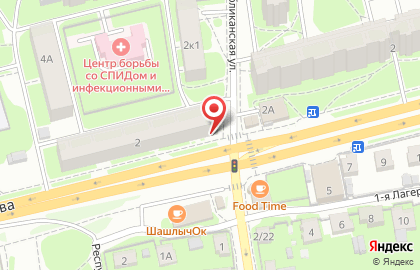 Салон красоты Галант на проспекте Николая Корыткова на карте