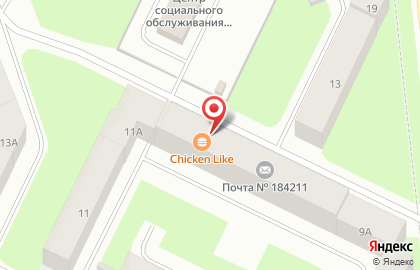 Почта России в Мурманске на карте
