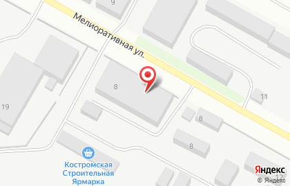 Компания Контакт на Мелиоративной улице на карте