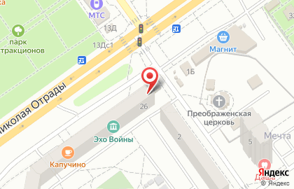 Кондитерский магазин Сладости для радости в Тракторозаводском районе на карте