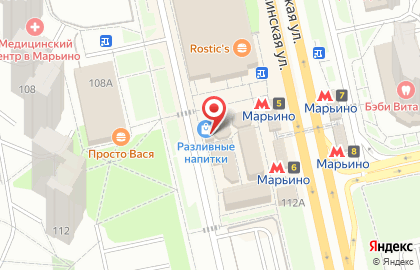 Кондитерская в Москве на карте