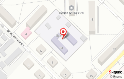 Детский сад №43, г. Апрелевка на карте
