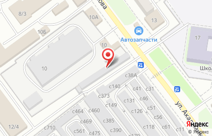 Магазин строительного крепежа Крепеж+ на улице Академика Павлова на карте