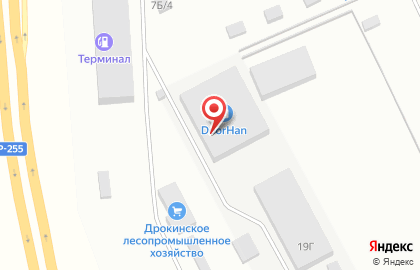 ДорХан-Красноярск на карте