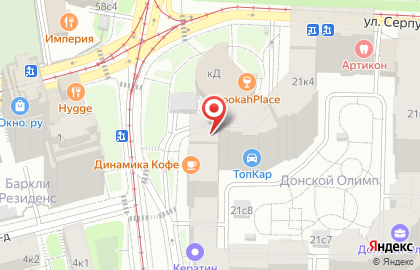 Клиника Атлас в Москве на карте