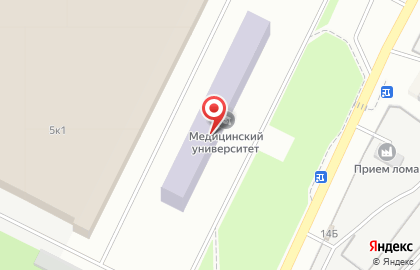 Оренбургский государственный медицинский университет на карте