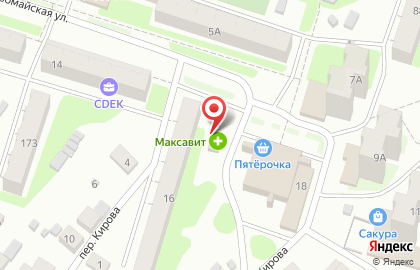 Мушу на Первомайской улице на карте