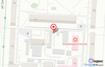 Автостоянка в Казани на карте