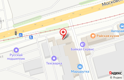 Автопрофи на Московском шоссе на карте