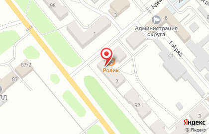 Служба доставки Империя sushi на карте