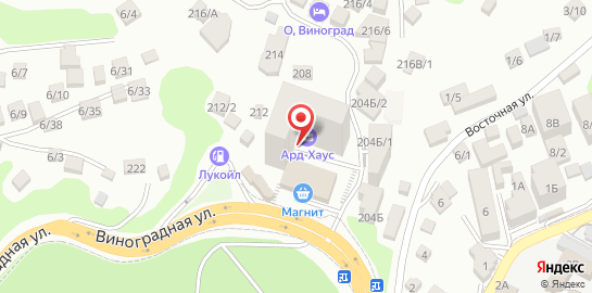 Салон красоты Имидж-студия 123 на Виноградной улице на карте