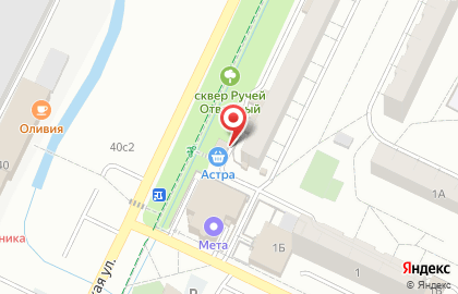 Астра на Морквашинской улице на карте
