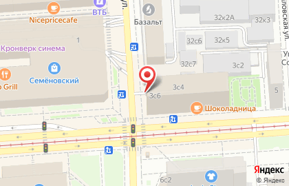 Салон связи Tele2 на Щербаковской улице на карте