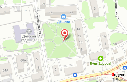 Адвокатский кабинет на Киевской улице на карте