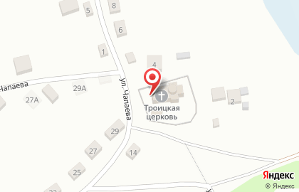 Троицкий храм, с. Троицкое на карте