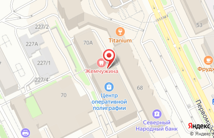 Компания Интерфейс на Первомайской улице на карте