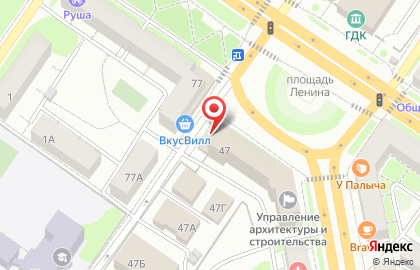 Служба доставки ДПД на Октябрьском проспекте на карте