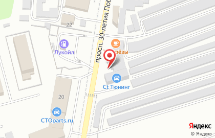 СТО в Челябинске на карте