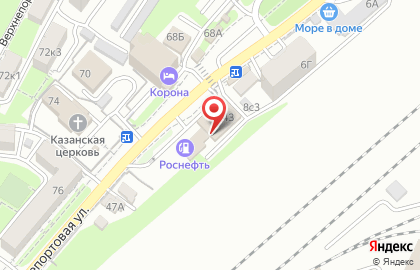 Автомагазин ГиперАвто во Фрунзенском районе на карте