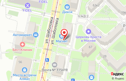 Снюсмаркет на Октябрьской на карте